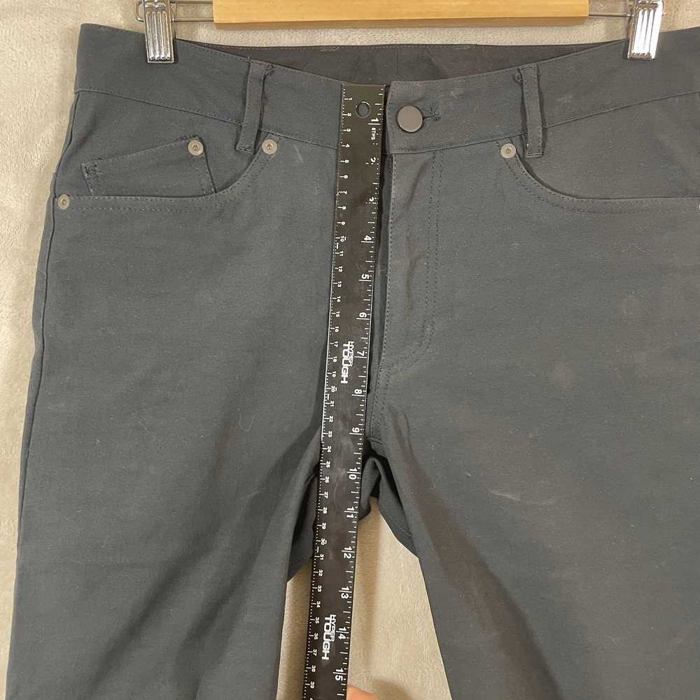 Outlier NYC Pants Mens 31x28 Black Strongtwill Two Way Stretch DWR Worn - Picture 9 of 16